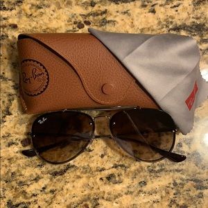 Ray-ban gradient aviators